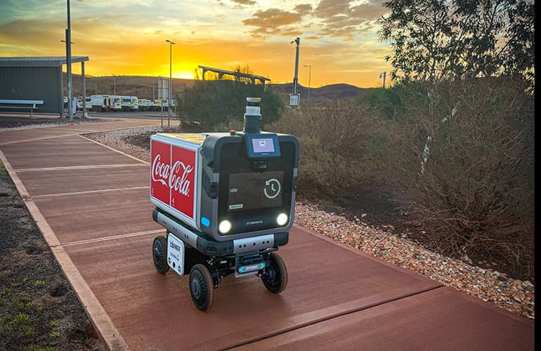 Robots Deliver Food to Remote Mining Workers in Australia: The Future of FIFO Life?